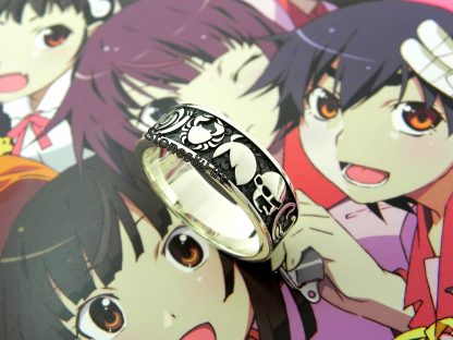 Bakemonogatari Ring series Araragi Shinobu KissShot Hachikuji Kanbaru Senjougahara Hanekawa Sengoku Bakemonogatari nisemonogatari kizumonogatari fanart cosplay-stonesnfire-9247